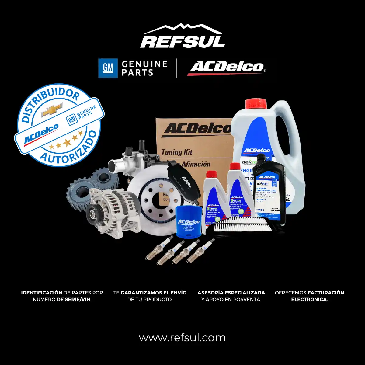 refsul acdelco general motors