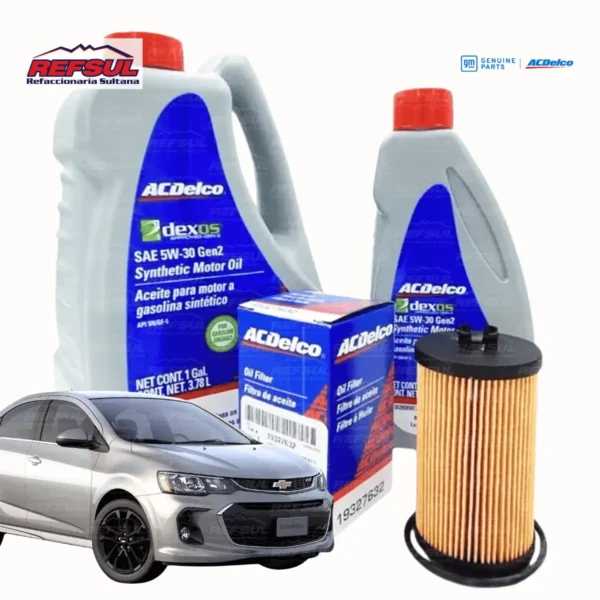 kit aceite sonic 1.6 1.8